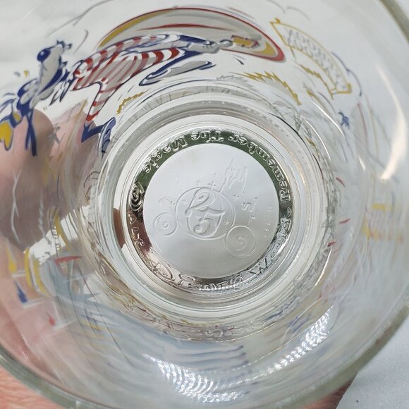 Goofy Walt Disney World 25 Years "Remember The Magic" - Drinking Glass - Picture 3 of 9